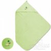 BABY MATEX KAPUUTSIGA VANNILINA ROHELINE 100x100cm – pilt 1