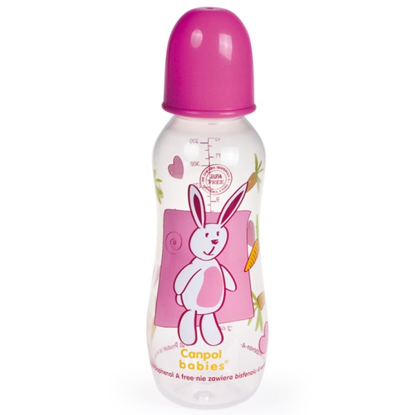 LUTIPUDEL 330ML Roosa Jänku 59/205 CANPOL
