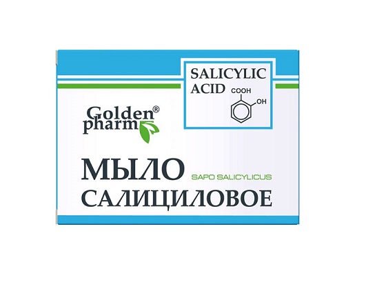 Golden Pharrm Seep salitsüülhappega 70 g