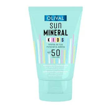 Näo päikesekaitsekreem lastele SPF50 Olival