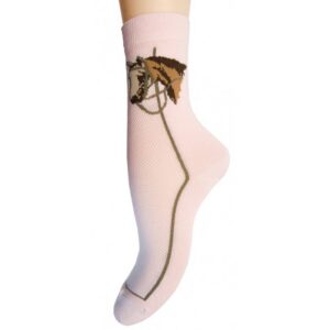 SUVA. PUUVILLASED SOKID HOBUSEGA. PEAL VÕRK! 14CM (SUURUS 22-24) roosad