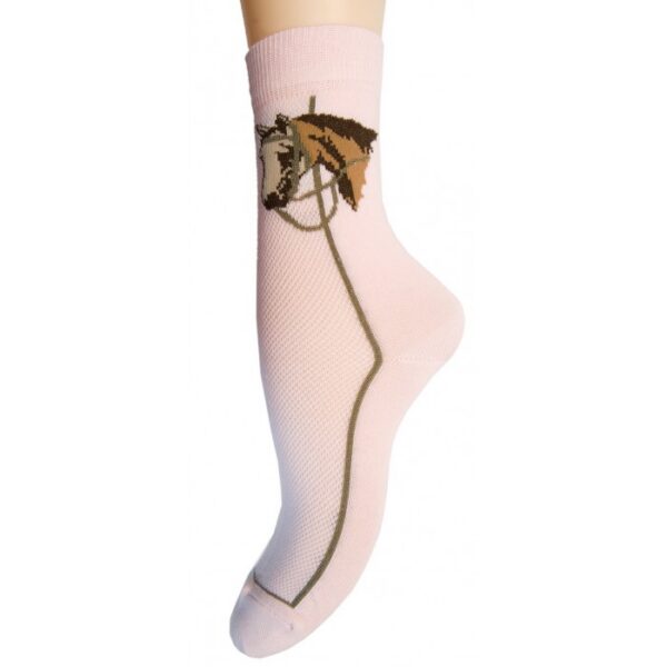 SUVA. PUUVILLASED SOKID HOBUSEGA. PEAL VÕRK! 14CM (SUURUS 22-24) roosad
