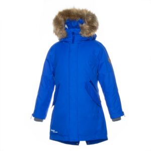 PARKA VIVIAN tüdrukule 12490020 200G SOOJUSTUS 70035-sinine HUPPA