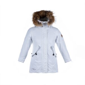 PARKA VIVIAN naistele 12498020 200G SOOJUSTUS 00020-valge HUPPA kunst karvaga