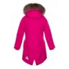 PARKA VIVIAN 1  tüdrukule 12490120 200G SOOJUSTUS 00063-fuksia  HUPPA naturaalse karvaga – pilt 4