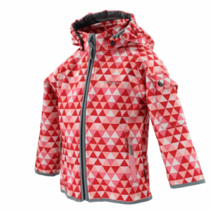 Jope soft shell ETHAN 1630BS13 98cm 633-coral pattern Huppa