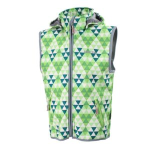 Huppa vest HAGAR soft shell 6113BS13 110cm 637-jasmine green pattern