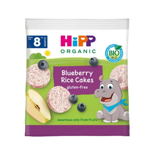 HiPP Mustika riisivahvlid ÖKO al. 8kuust 30g