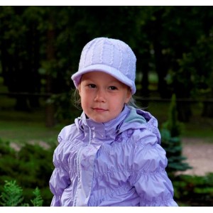 Huppa tüdrukute müts FUNNY 8342AS13 043-lilac M (50-53cm)