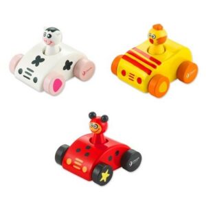 Classic world Squeaky Car puidust, piiksuv auto 1tk Vali mudel!!!