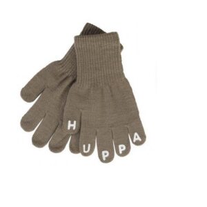 Huppa kootud kindad 8205AS15 031-tumebeez 4-7aastasele