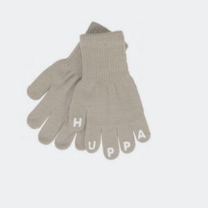 Huppa kootud kindad 8205AW11 beez 071 4-7aastasele