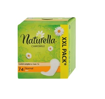 Naturella pesukaitse kummeliga Normal 74tk