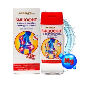 “AromaSaules” Kosmeetiline Kehageel “Bischofit” hõbedaioonidega, 100 ml