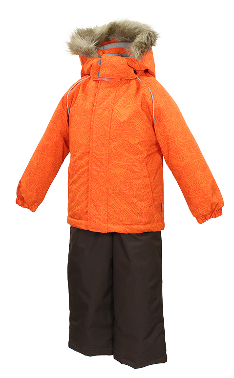KOMPLEKT 4148OL13 92CM 822-ORANZ MUSTRIGA/PRUUN  HUPPA