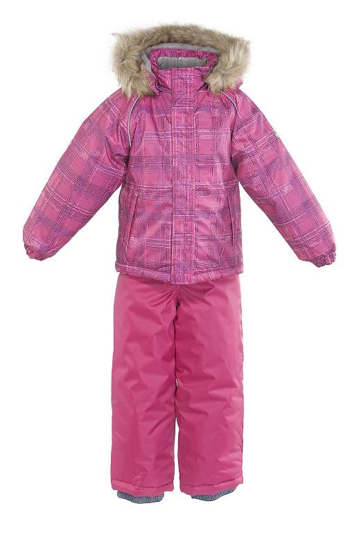 Komplekt 4148CW00 WINTER 92cm 363-fuksia ruut/fuksia Huppa