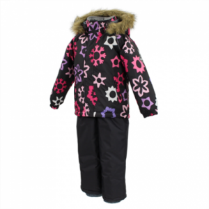 KOMPLEKT 4148CW01 WINTER 92CM P18-tumehall helbemustriga/tumehall HUPPA