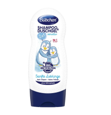 Bübchen Kids Shampoo & Shower gel 2 in 1 Gentle Darlings 230ml tundlikule nahale shampoon ja dushigeel