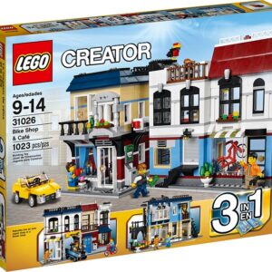 LEGO Creator Mootorrattapood ja kohvik 3in1