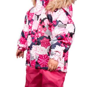 KOMPLEKT 4148CW00 WINTER 104CM 709-MUST MUSTRIGA/FUKSIA HUPPA
