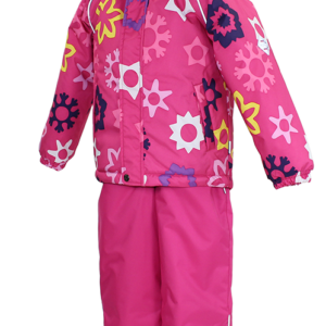 KOMPLEKT 4148CW01 WINTER 104CM P63-FUKSIA HELBEMUSTRIGA/FUKSIA HUPPA