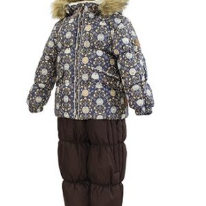 KOMPLEKT NOELLE 4182CW15 E18-TUMEHALL MUSTRIGA/PRUUN 104CM HUPPA