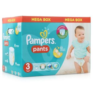 Pampers Mega Box N3 6-11kg mähkmepüksid 120tk LÕPUMÜÜK!!!