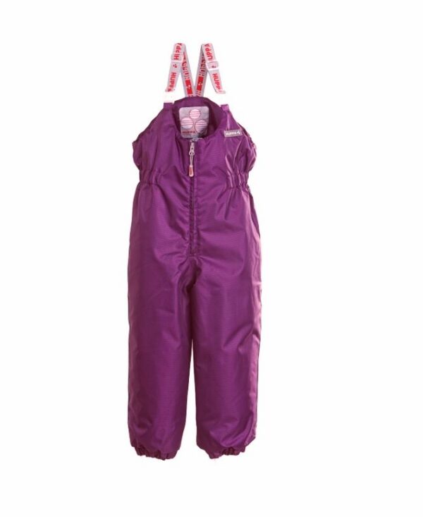 Laste kõrge pihaosaga püksid MARILIN (2145AW12) 80cm  034-ploomililla Huppa