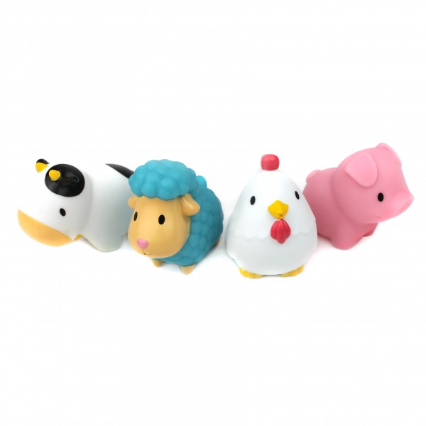 Munchkin Farmi vannimänguasjad Squirtin Barnyard Friends (4tk)