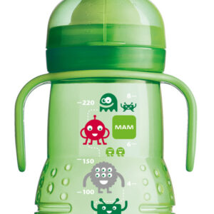 MAM Trainer joogipudel 220ml roheline Multika tegelased 6+kuud