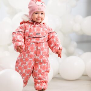 Kootud müts 15372 Jänku 46cm heleroosa-176 Lenne
