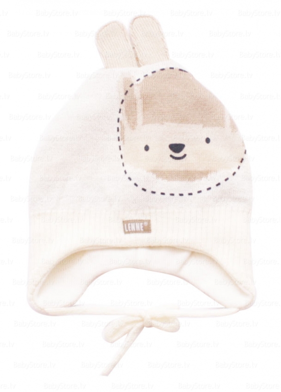 Kootud müts 15372 Jänku 44cm Beez-100 Lenne