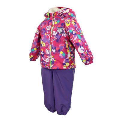 Komplekt MIKI 100g 4189CS16 86cm 263-fuksia/valge/t.lilla Huppa