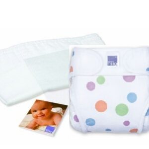 BambinoMio Mähkmekate+mähe+absorbeeruv mähe- stardipakk mustriga täpid 7-9kg 3in1