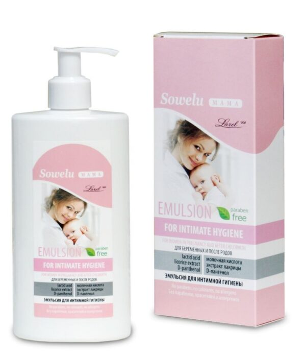 Intiimhügieeni pesemis emulsioon Larel Mama 300ml