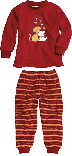 Pidzaama 110cm PlayShoes Punane/oranz Kiisudega