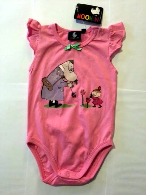 Body Moomin 62cm Roosa