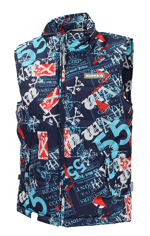 Vest STEVE 6102BS16 134cm 586-tumesinine Huppa