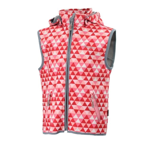 Huppa vest HAGAR soft shell 6113BS13 633-korall 134cm Huppa
