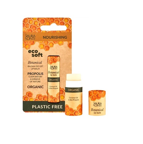 Niisutav huulepalsam “Propolis”, Organic, 7,2g LAURA CONTI