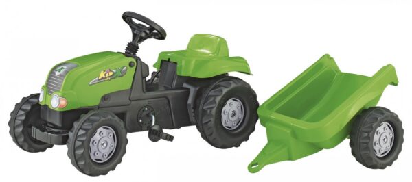 Rollykid käruga, roheline