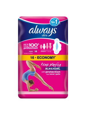 HÜGIEENISIDEMED ALWAYS Ultra Super Plus Duo 16tk