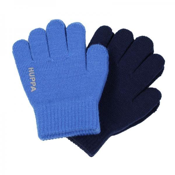 HUPPA 2 in1 kootud kindad LEVI2 82050002-60135 N2 tumesinine+sinine