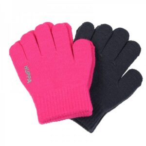 HUPPA 2 in1 kootud kindad LEVI2 82050002-60163 N2 hall+fuksia