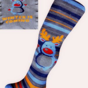 3XABS STOPPERITEGA BE SNAZZY SUKKPÜKSID 92-98cm Winter is Coming Tumehallid triipudega
