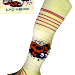 Be Snazzy paksemad sukkpüksid 80-86cm Helekollane Lepatriinu