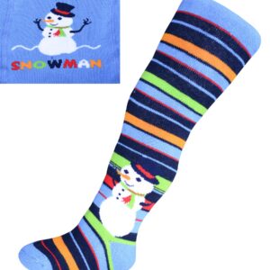 Be Snazzy paksemad sukkpüksid 80-86cm Sinine Snowman