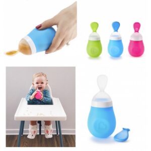 Munchkin Squeeze Spoon -toitmispudel lusikaga