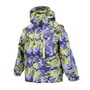 Huppa Jope 1631BS14 JAZZ 5in1 äravõetavate varrukatega 104cm 953-GRAPE PATTERN/LIME