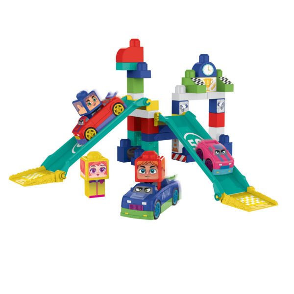Build me Up Block Maxi 3 City autokomplekt 40tk 18+kuud
